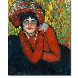 Margot by Pablo Picasso Gallery-Wrapped Canvas Giclee Art (24 in x 20 in) - Picture 1 of 1
