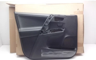 Toyota RAV4 2013-2015 panel de moldura de puerta delantero izquierdo negro OEM 67620-0R100-C2 nuevo Foto 1 de 4