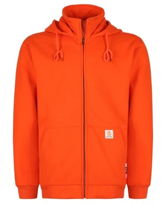FR Sudaderas con Capucha Cremallera Cuello Simulado 14oz Peso Pesado Vellón Resistente al Fuego Capucha Swe... Foto 1 de 4