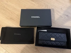 Chanel Wallet Authentic Long Flap Portefeuille Chanel - Imagen 1 de 9