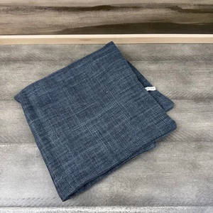 Pottery Barn Belgian Linen Libeco Throw Pillow Cover 18”x18” Midnight Cut Tags - Picture 1 of 3