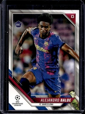 2021 Topps UEFA Alejandro Balde RC Rookie #164 Barcelona - Image 1 of 2