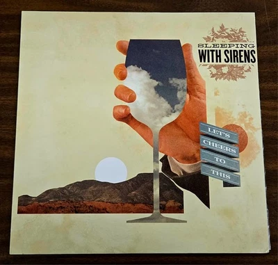 Sleeping With Sirens – Let's Cheers To This (Cream Yellow Vinyl, 2012) - Image 1 of 4