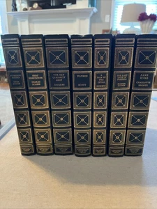 International Collectors Library Book Lot of 7 Classics Staging Decor Green gold - Bild 1 von 5