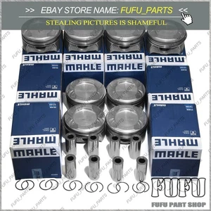 Mahle Pistons Rings Set For Mercedes-Benz GL500 S500 X166 W221 M278 4.6T 4.7T - Picture 1 of 6