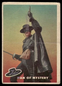 1958 Topps Zorro #88 Man of Mystery Pluma Mark - Imagen 1 de 2
