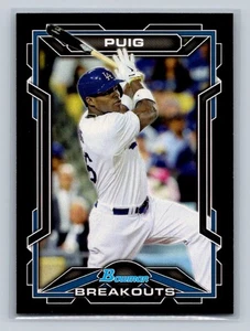 2013 Bowman Draft Picks & Prospects #BSB-YP Yasiel Puig Los Angeles Dodgers - Picture 1 of 2