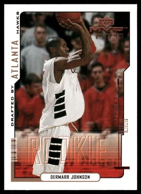 DerMarr Johnson 2000-01 Upper Deck MVP RC Basketball Excellent - Image 1 of 2