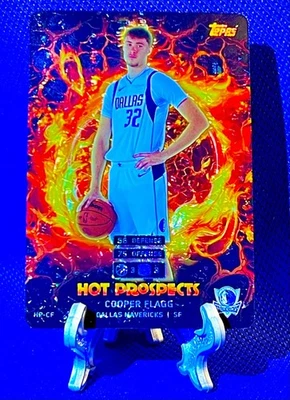 2025 Topps Match Attax Hot Prospects Foil Cooper Flagg #HP CF Rookie Mavericks - Image 1 of 4