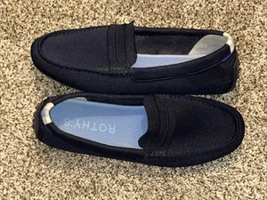 Rothy's The Driver Loafer Navy/Dark Blue Women’s Size 10.5 - Picture 1 of 14