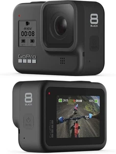 GoPro HERO8 Black Waterproof Action Camera with Touch Screen 4K Ultra HD Video - Picture 1 of 7