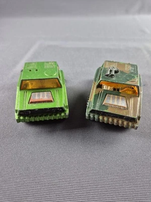 Vintage 1974 Matchbox Battle Kings K106 Tank Transporter (Tractor Unit Only) X2  - Image 1 of 4