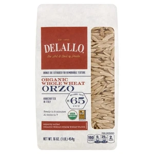 DeLallo Whole Wheat Orzo 16.0 OZ(Pack of 2) - Bild 1 von 6