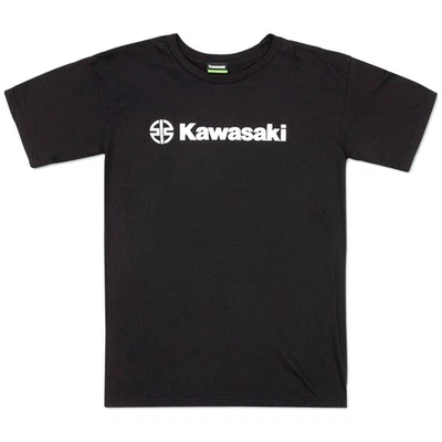 Kawasaki River Mark футболка черный, белый размер: средний K003-2638-BKMD - Изображение 1 из 4