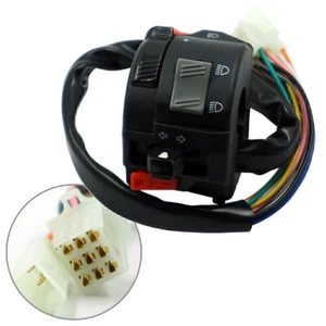 7/8" 22MM Manillar Botón Bocina Intermitente Faro Antiniebla Controlador Interruptor Motor - Imagen 1 de 8