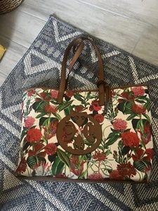 Christian Lacroix Pocketbook Bag Tote Floral - Picture 1 of 11