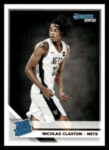 Donruss Nicolas Claxton 2019 #229 clasificación de los Brooklyn Nets novato - Imagen 1 de 2