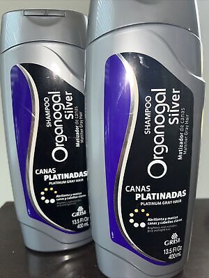 Organogal Shampoo Silver Matizador De Cana Gray Matifier 2 Count • 29.28€