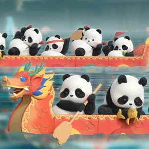52Toys Panda Roll Dragon Boat Series Blind Box Confirmed Figure Toys Gift - Picture 1 of 19