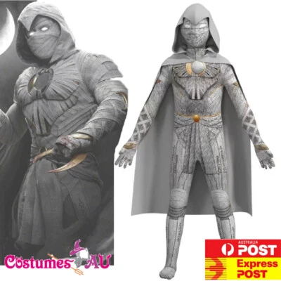 Disfraz de Caballero Luna Niño Marc Spector Niños Niños Mono El Vigilante Foto 1 de 4