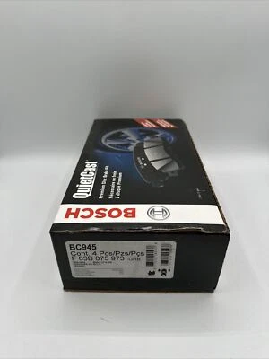 Novo conjunto de pastilhas de freio dianteiro Bosch BC945 compatível com JEEP GRAND CHEROKEE 1999-2004, F+S! - Imagem 1 de 4