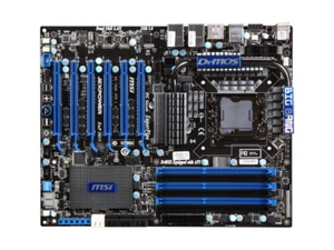 BIG BANG - XPOWER MS-7666 v1.1 Socket 1366 Intel X58 ATX Motherboard - Picture 1 of 10