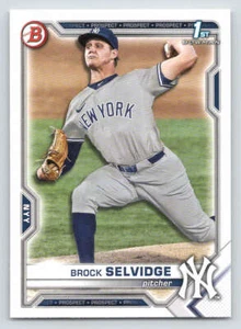 2021 Bowman Draft #BD24 Brock Selvidge (ref 223540) - Picture 1 of 2