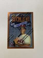1996 Finest Sterling Juan Gonzalez Texas Rangers #S22 #253