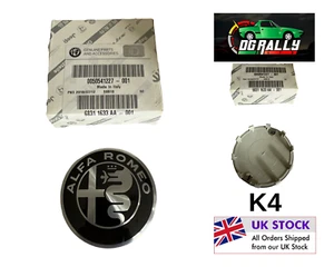 New Genuine OE Alfa Romeo Giulia Stelvio MY2016 Alloy Wheel Center Cap 50541227 - Picture 1 of 1