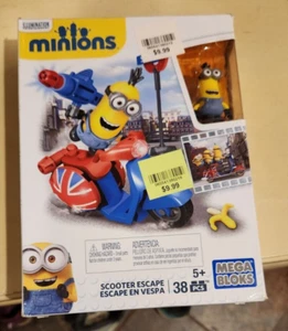 Mega Books Minions Scooter Escape 38 Pcs Brand New Sealed - Picture 1 of 2