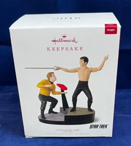 Star Trek Hallmark Keepsake Ornament 2018 ~ THE NAKED TIME ~ Scene w/Sounds ~NIB - Picture 1 of 4