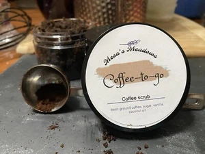 Coffee Exfoliating Scrub “ Coffee To Go” - Picture 1 of 3