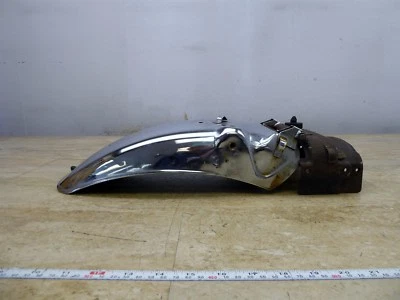 1977 Yamaha XS750 Triple Y704. chrome rear fender and mount bracket - Image 1 of 4