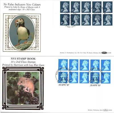 1997 1999 2nd NVI Stamp Machin Definitive Benham D298 D148b FDC Windsor SHS - Image 1 of 4