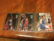 1993 Classic Four Sport  Alonzo Mourning & Jimmy Jackson  Isaiah Rider UD Rookie