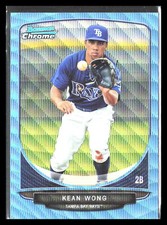 Kean Wong 2013 Bowman Draft Picks & Prospects #BDPP51 Chrome Blue Wave Refractor