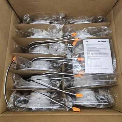 NEW SYLVANiA LED RECESSED DOWNLiGHT RETROFiT KiT SELECTABLE 2700-5000K SET OF 12 - Image 1 of 4