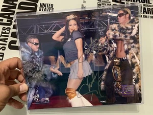 Melina John Morrison Signed Autograph 8X10 Photofile WWE - Picture 1 of 1