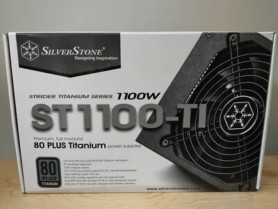 Silverstone Strider ST1100-TI 1100W 80 PLUS Titanium PSU - Image 1 of 3