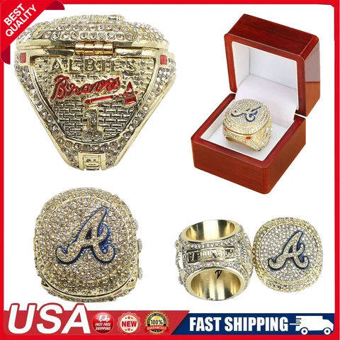 2021 Atlanta Braves Championship Ring World Series Nice Souvenir GIFT Cover