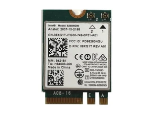 Wlan Modul / Karte für Dell E7470 DP/N: 08XG1T 8260NGW - Bild 1 von 2