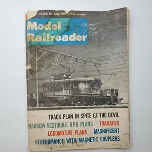 Model Railroader Magazine March 1964 Track Plan In Spite Of The Devil - Picture 1 of 16