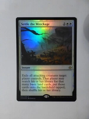 MtG Ixalan Settle the Wreckage FOIL 034/279 LP $0.75 Ship VCT123783 - Image 1 of 2