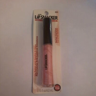 LIP SMACKER Lip Gloss CARAMEL SORBET by BONNE BELL Vintage Sealed 0.15oz - Image 1 of 4