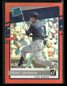 Trent Grisham 2020 Donruss #43 Holo Red RC Rookie - Bild 1 von 2