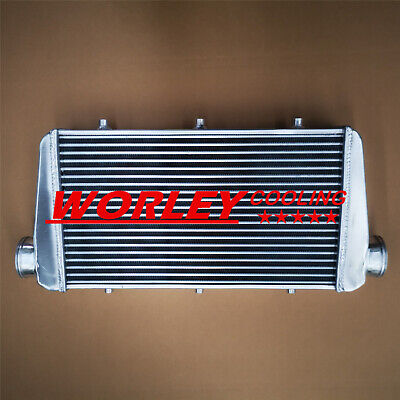 FMIC Universal Aluminum Turbo Intercooler For 500x290x62mm 3  Inlet/Outlet 76mm • 130.20€