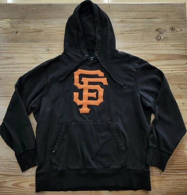 Sudadera con Capucha San Francisco GIANTS ANTIGUA Talla XL Negra Logo Bordado  Foto 1 de 4