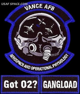USAF 71st MEDICAL OPERATIONS SQ - VANCE, AFB - ORIGINAL AEROSPACE PATCH SET - Picture 1 of 2