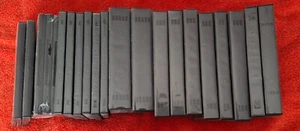 21 étuis minces de remplacement DVD noirs 2x 12 disques, 8x6 disques, 6x2 disques et 5x1 - Photo 1/3