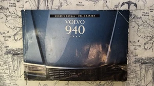 1993 Volvo 940 Owner's Manual for USA & Canada Paperback - Picture 1 of 5